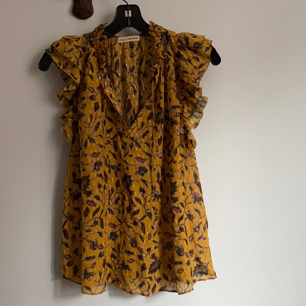 Ulla Johnson cotton silk top